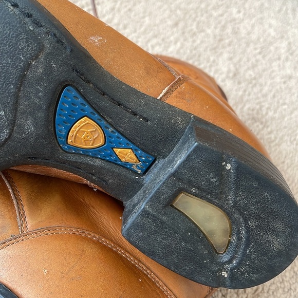 Vintage Ariat Cobalt Equestrian Women’s Leather Riding Boots 8 Lace Up Western - Picture 8 of 16